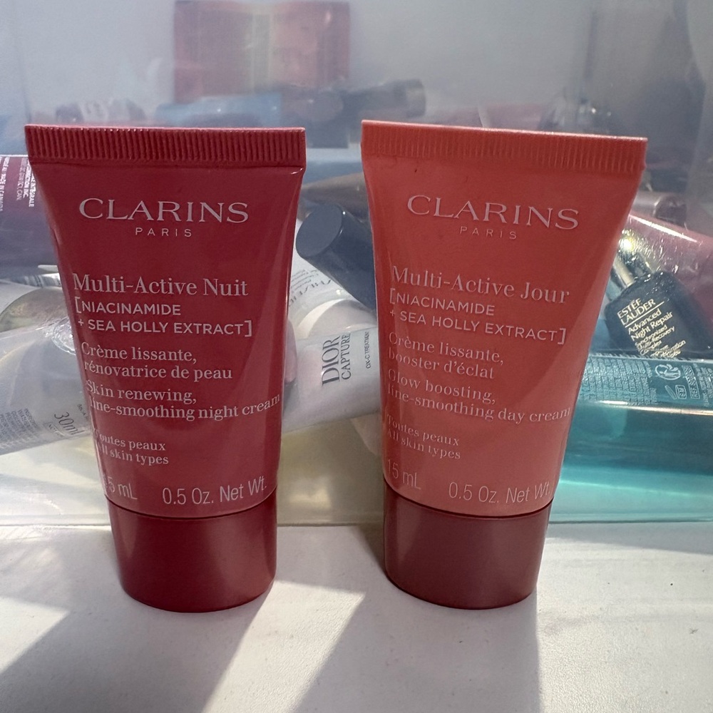 Clarins Multi-Active Day & Night Cream set